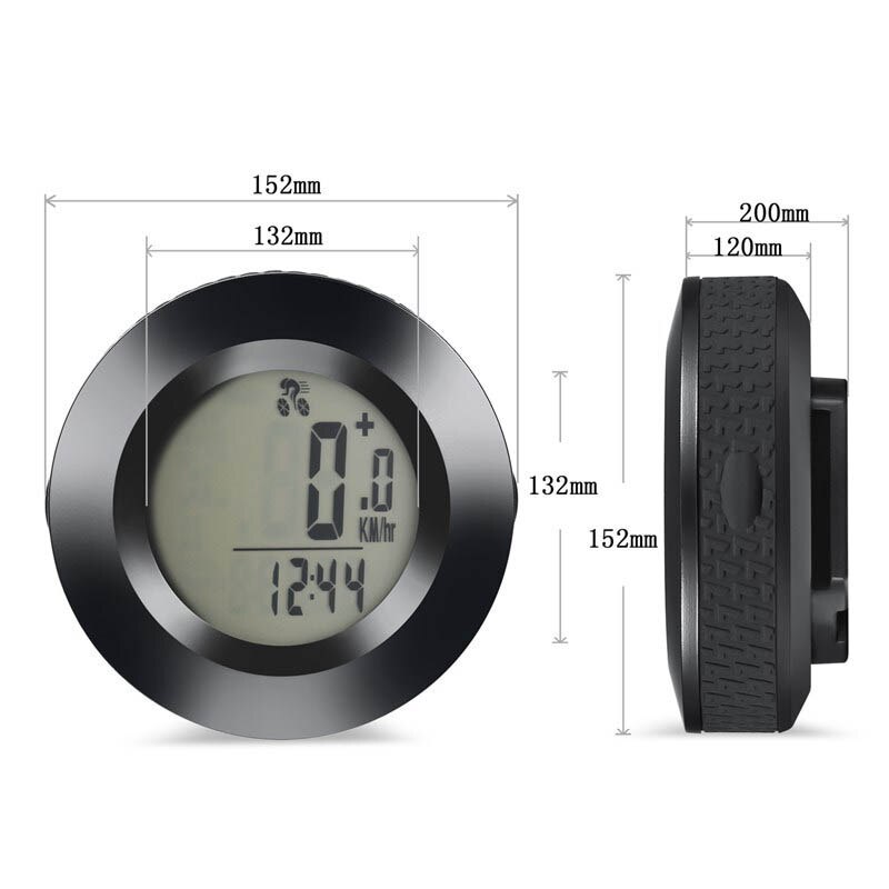 English Version of Wired Wireless Mountain Bike Equipment Mileage Measurement Speed Meter Speed Circular Code Table
