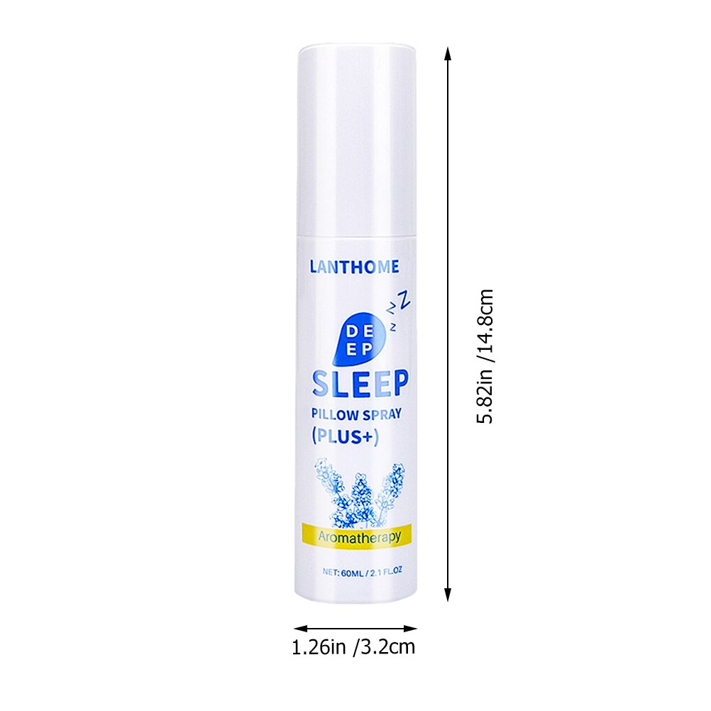 1pc 60ml aromaterapia głęboki sen poduszka w sprayu chloroform lawendowy rozpylać robić snu