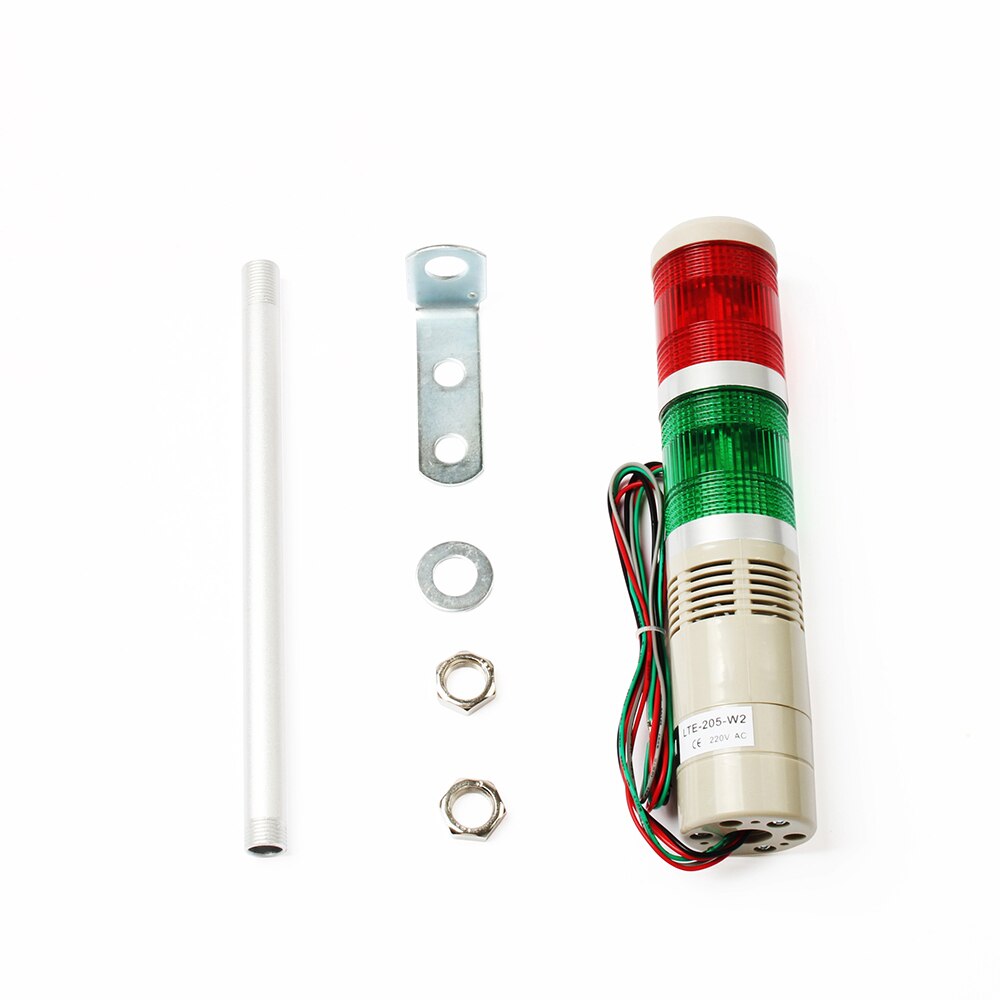 FIVE TYPE Industrial Multilayer Stack light Signal Tower Alarm caution light for machinery LTA-205 Alarm lamp 12V 24V 110V 220V
