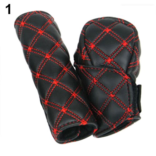 Housse De Volant Fiat Punto Bravo Linea - Cuir Microfibre Noir, Couture Main - Protection Antidérapante - 3