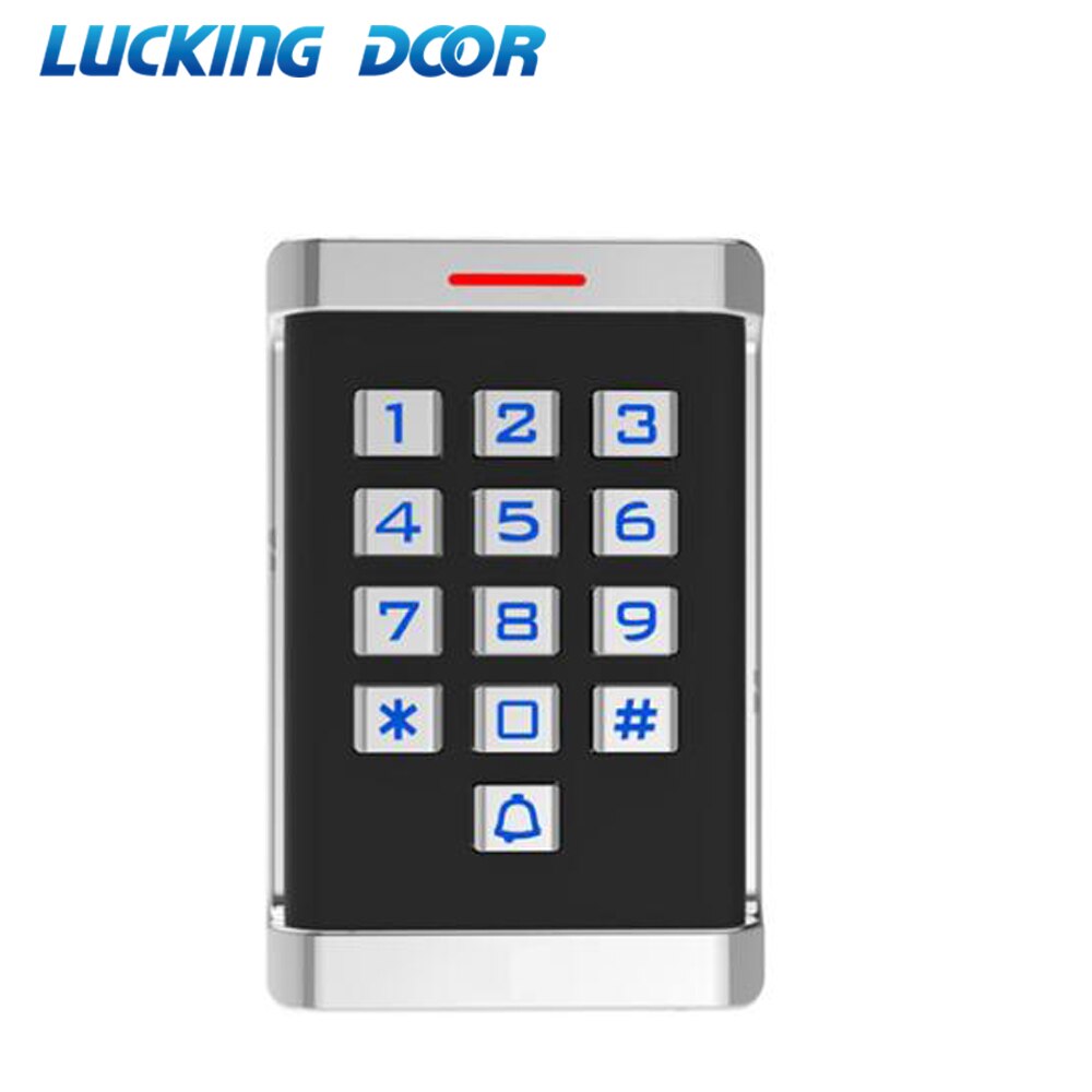 Digitale Lock 2000 Gebruiker Toegang Systeem Set Rfid Wigan Uitgang 26 Swipe Card Wachtwoord Elektronisch Slot Gemeenschap: GK6E Square