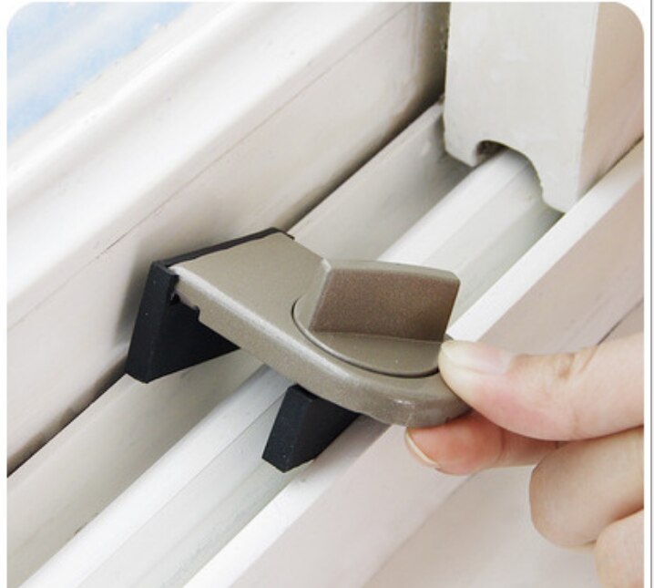 Locks on Windows adjustable security door latch Mobile window insurance ...