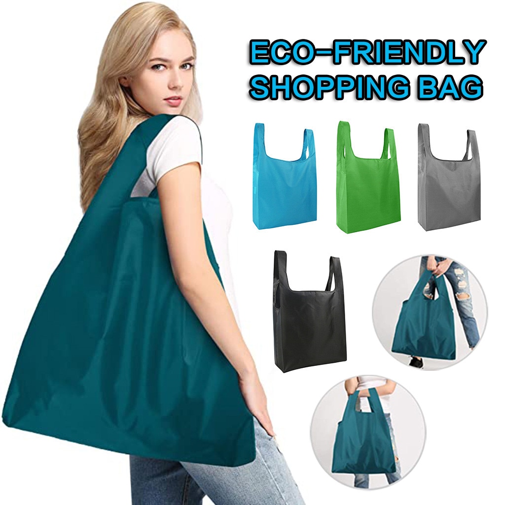 Shoppping Bag Eco-friendly Foldable Storage Bags Recycle Handbag Travel Tote portable shopping bag reusable eco-friendly bag#45