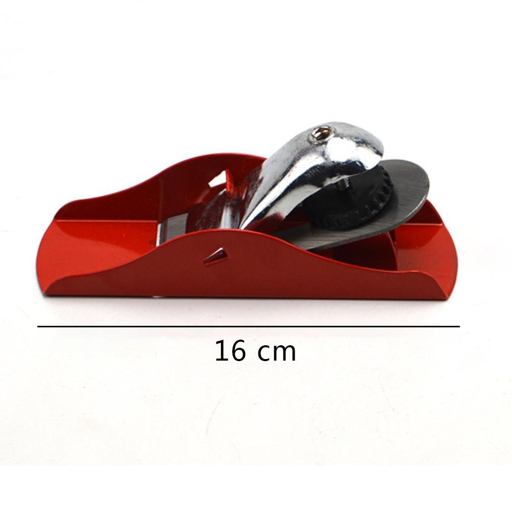 Mini Hand Push Cast Iron Carpenters&#39; Plane Cutter Red Planer Hand Planer DIY Woodworking Tool Bench Plane Hard Wood Hand Tools