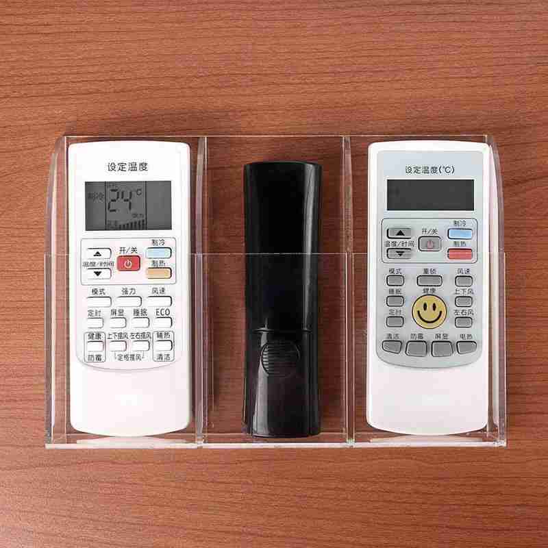 Acrylic remote control display box custom plastic box For hotel conditioning air I6C9