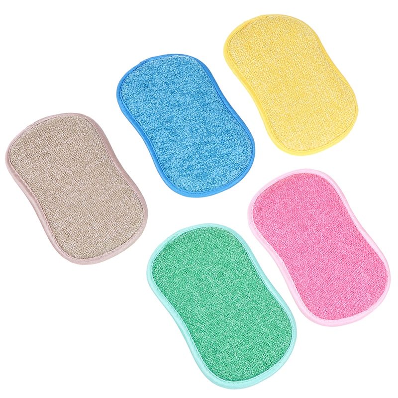 1/5/10 Uds cocina estropajo pan cepillo Anti-microbiana limpiador de melamine esponjas de cocina esponja para lavar los platos