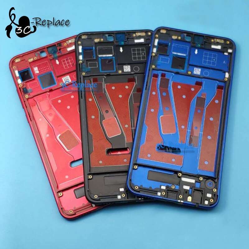 For Huawei Honor 8X JSN-L21 LCD Faceplate Frame Front Middle Frame Housing Battery Door Back Cover Housing Case Rear bracket