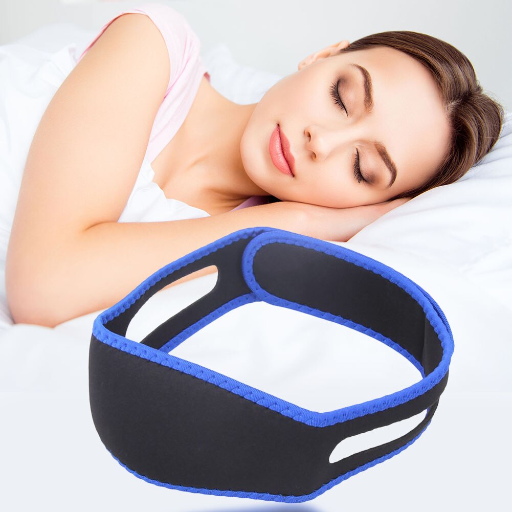 Sangle de menton Anti-ronflement, ceinture d&#39;apnée, Solution de soutien du sommeil, bandeau, outils de soins du sommeil