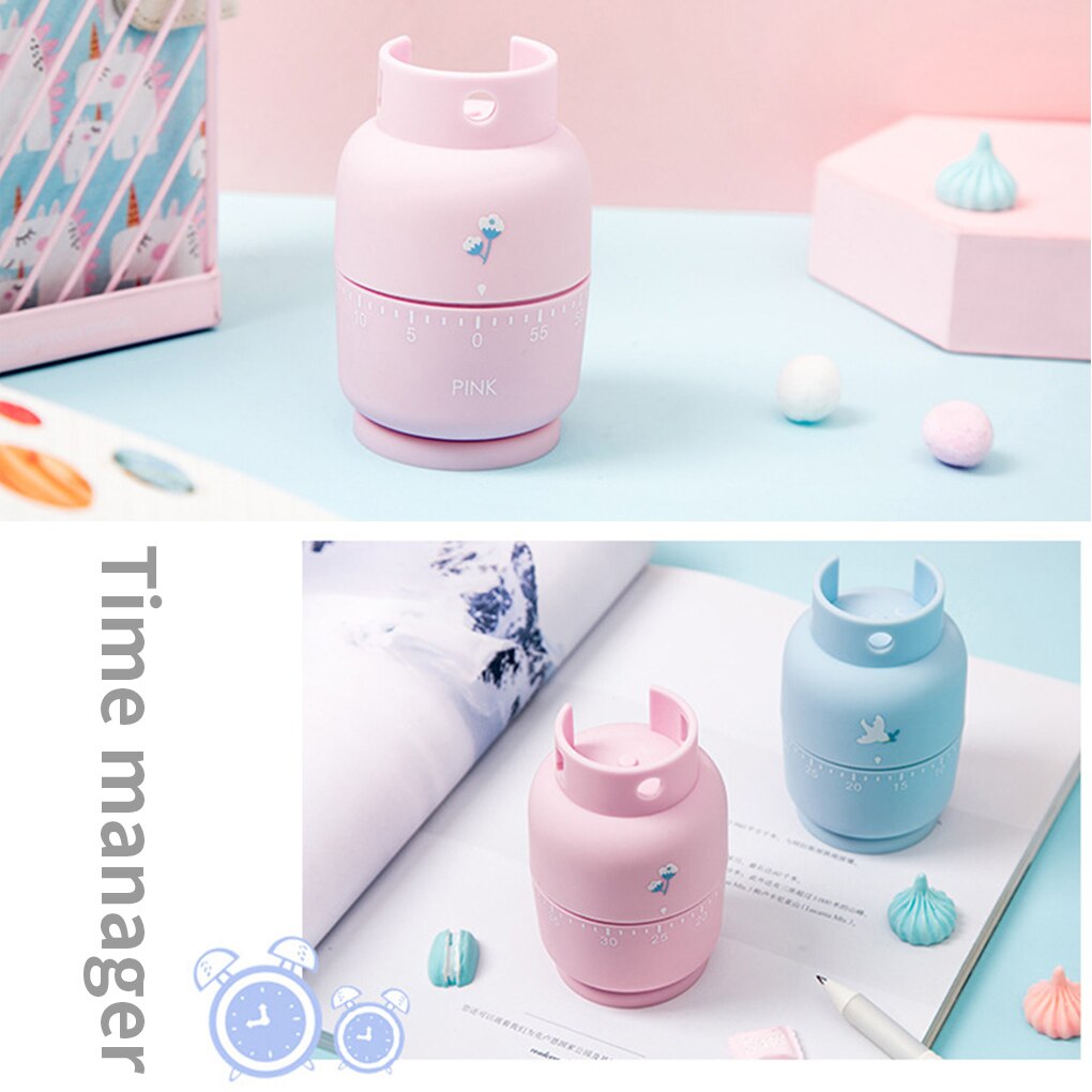 Mini Super Thin Countdown Timer Plastic Student Studying Timer Portable Countdown Device For Home Decor Kitchen Tool Accessories