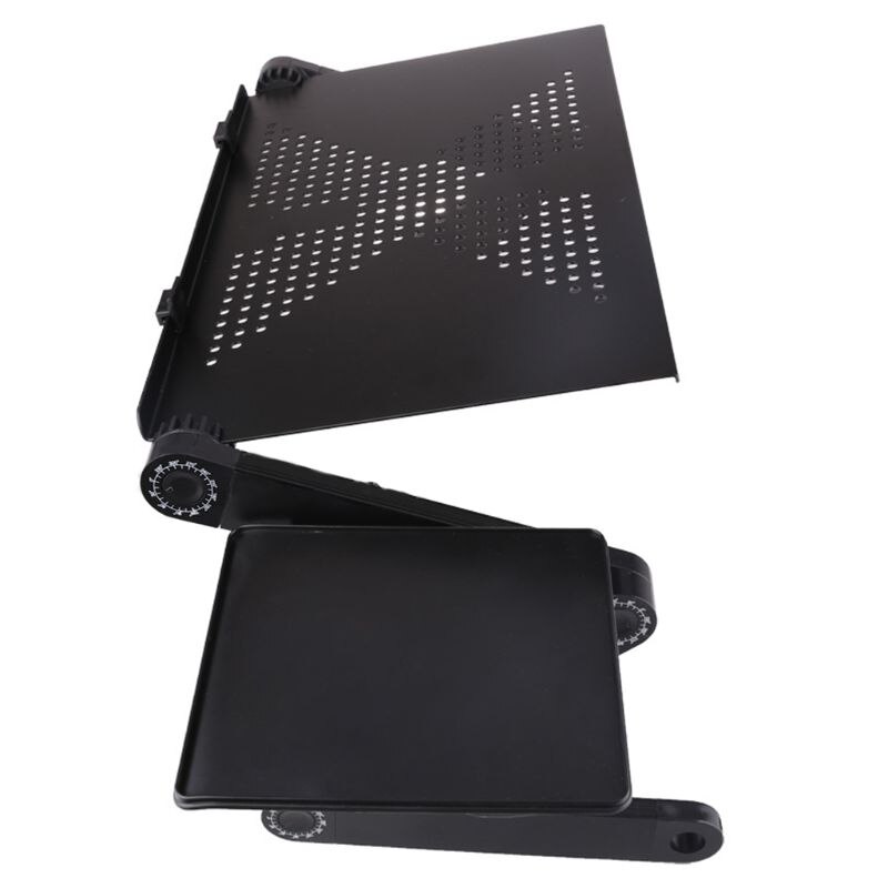 Ergonomic Folding Laptop Table Adjustable Laptop Stand Portable Desk for Laptop D0AD