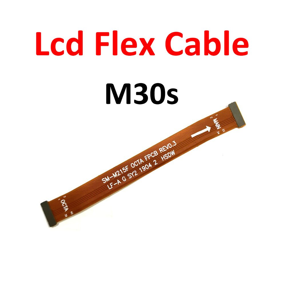 Lcd Display Connector Board Lint Flex Kabel Voor Samsung Galaxy M21 M31 M30s