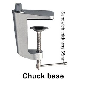 10W 24V/220V Waterproof Industrial Led CNC Milling Sewing Machine Working Light Flexiable Metal Soft Rod Clip/Magnetic Base Lamp: Clamp base 24V