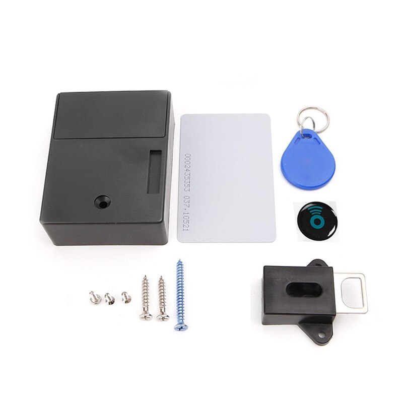 Cabinet Locks Invisible Electronic RFID Lock Hidden Keyless Drawer Door Locks Sensor Locker Cabinet Locks DIY Lock