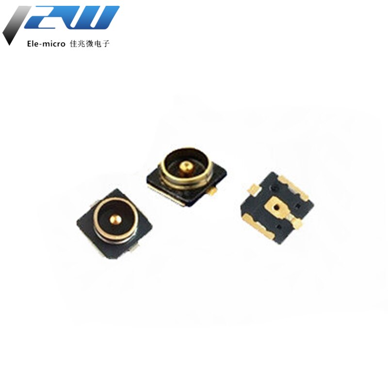 Base de antena de parche IPX4/IPEX4 generación 4 IPEX/U.FL SMT RF conector WiFi Coaxial generación 4 extremo de placa de antena 10 piezas