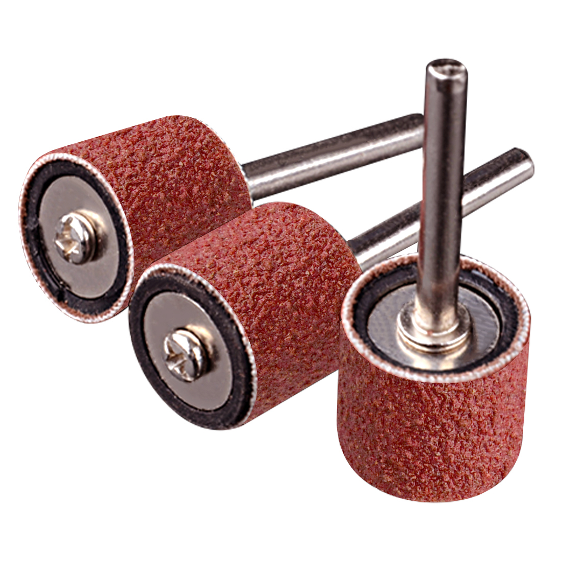 100Pcs 12.7mm Drum Sanding Kit +2Pcs Sanding Mandrel Mini Angle Grinder Sanding Drum Set Abrasive Tools Dremel Accessories