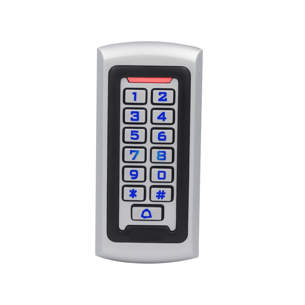 2000 Users Standalone RFID Door Access Controller silicone keypad WG 26 Output 125KHz Proximity Card for Access Control System: Default Title