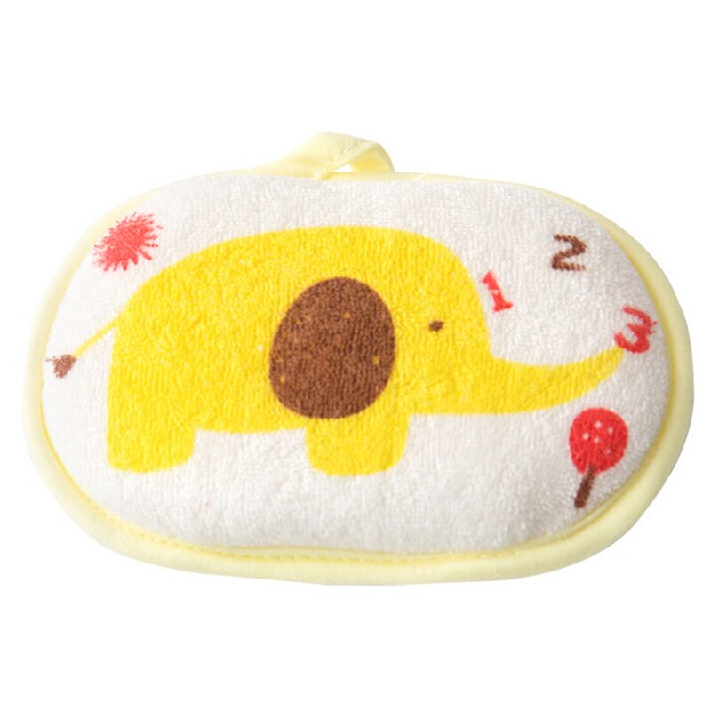 1pc söta tecknade mjuka badsvampar baby badborste baby shower tillbehör barn bad borstar kroppstvätt handduk tillbehör