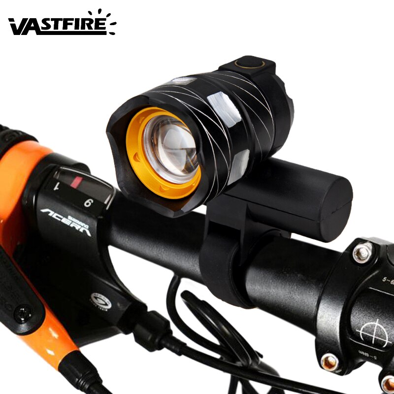 Wasserdichte USB Aufladbare Fahrrad Licht MTB Nacht Sicherheit Warnung Fahrrad Lampe mit Rücklicht Fahrrad Zubehör: Lila