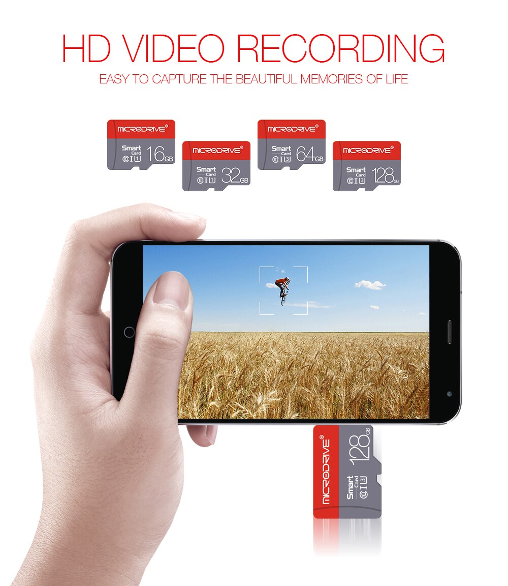 High speed Micro SD Card 4GB 8GB 16GB 32GB Class 10 Memory Card MicroSD 64GB 128GB 256GB UHS-3 mini TF card Flash Card