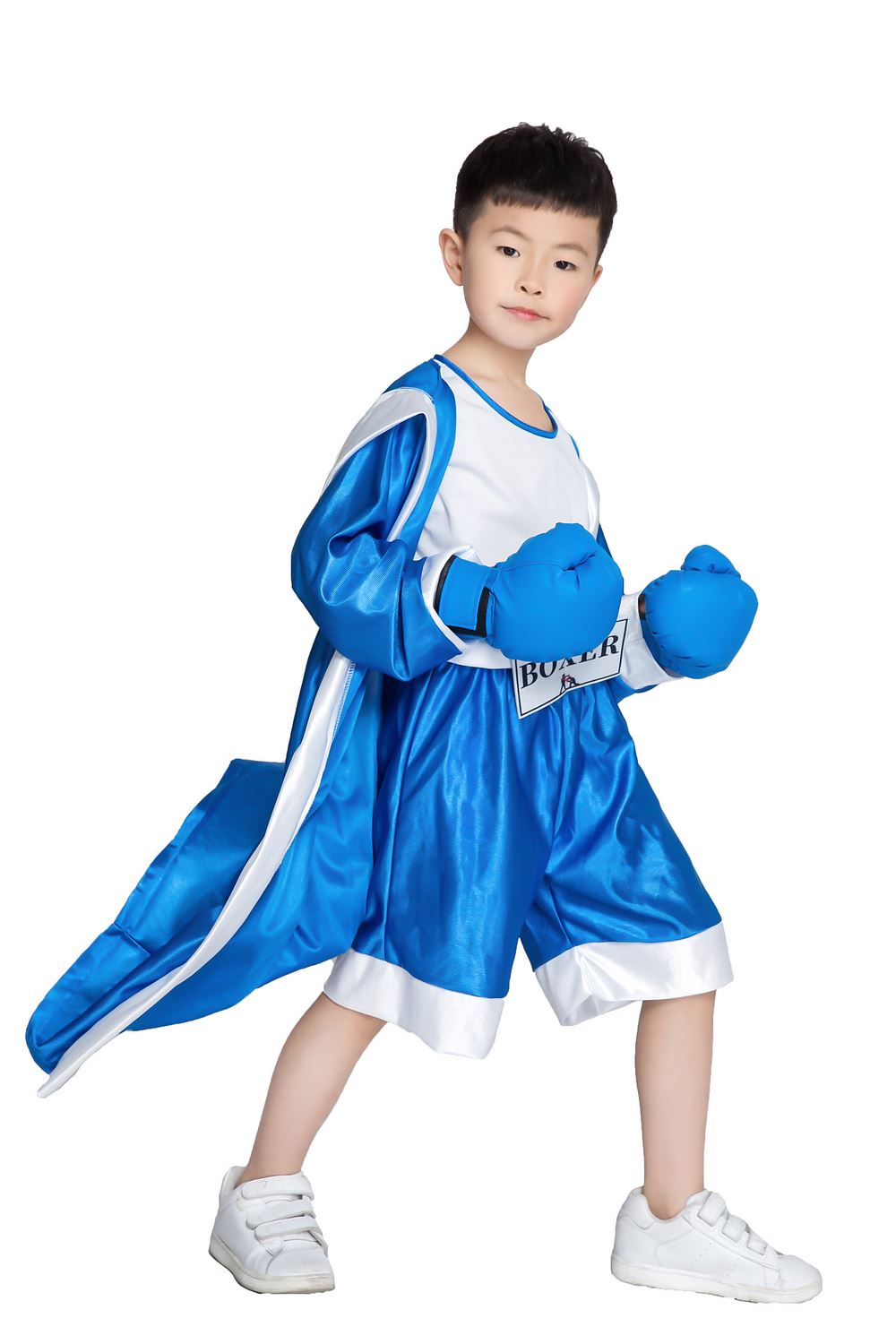 Rocky Film – Boxer pour enfants, déguisement Cosplay, tenue de carnaval, sm1901
