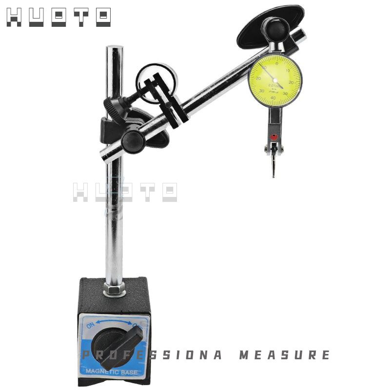 Magnetic base with fine adjustment Universal Large Dial Test Indicator Gauge Magnetic Stand holder For Equipment Calibration