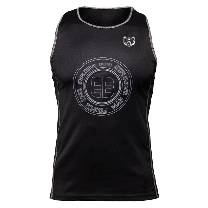 de secado de ropa rápida musculación gimnasios camiseta sin mangas para hombres Fitness camiseta sin mangas de algodón camiseta para hombres Chaleco de