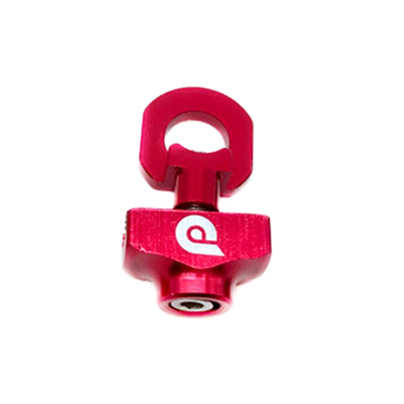 14 cal pojedynczej prędkości ostre koło łańcucha wioślarz napinacz łańcucha śrubin śruba rowerowa na zamek błyskawiczny napięcie osłona komponentów: Czerwony