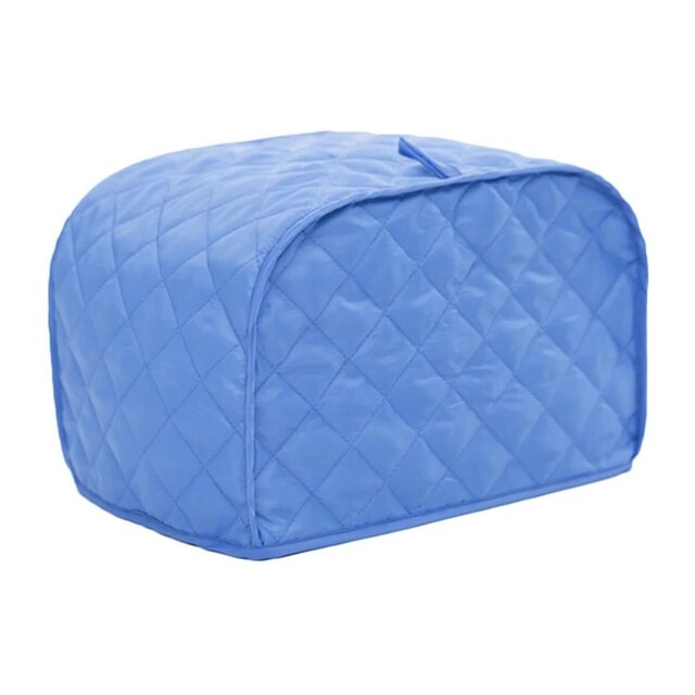 Cubierta antipolvo para tostadora de pan, funda protectora para tostadora de dos/cuatro rebanadas, herramientas a prueba de polvo para el hogar: Blue-2 Slice