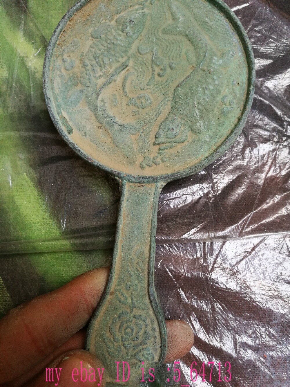 Collection china Folk old bronze mirror