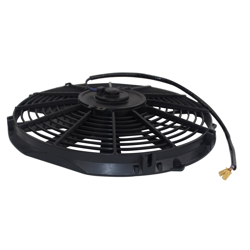 13" Universal 12V 90W Slim Reversible Electric Cooling Thermo Radiator AUTO FAN Push Pull With mounting kit 13 Inch HT-FANI13