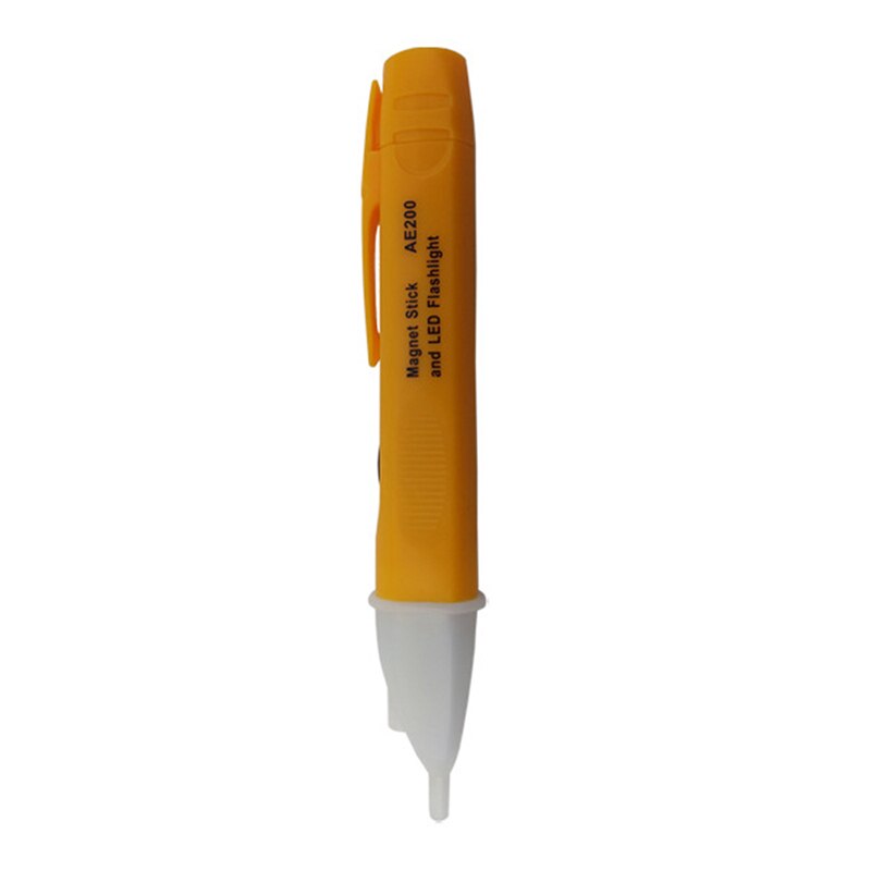 Contactloze magnetische kleptestpen relaisdetector spoelrelais solenoïdekleptestpen: Geel