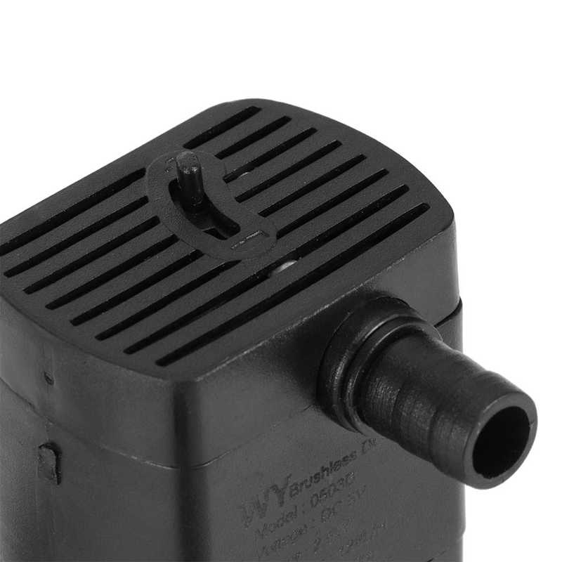 5V Hydroponics Indoor Miniature Fountain Accessory Landscape Water Pump Cable for Pond Fish Tanks