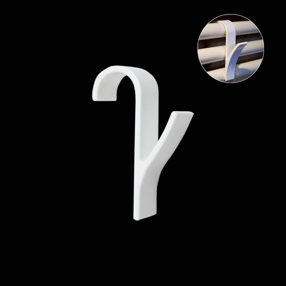 Verwarming Haak Handdoekenrek Haak Handdoek Radiator Rail Kapstok Sjaal Hanger Verwarmde Handdoek Haak Kleerhanger Badkamer Haak Houder: 6PCS / White