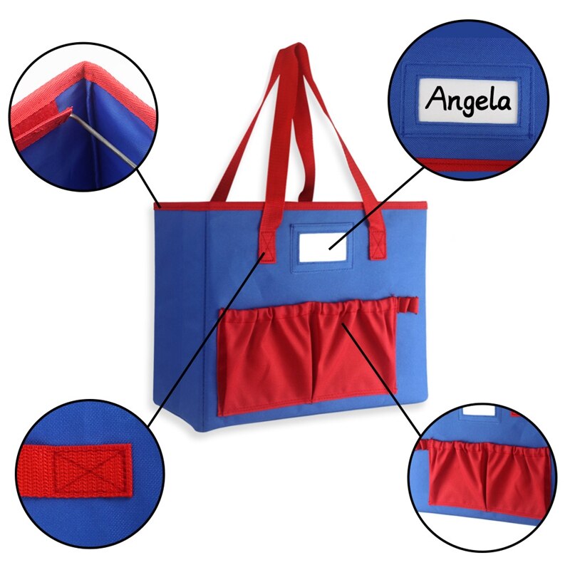 Multi-Purpose Large Desktop Organizer Fundamentals Art File Folder Storage Bag Foldable Gardening Tool Bag