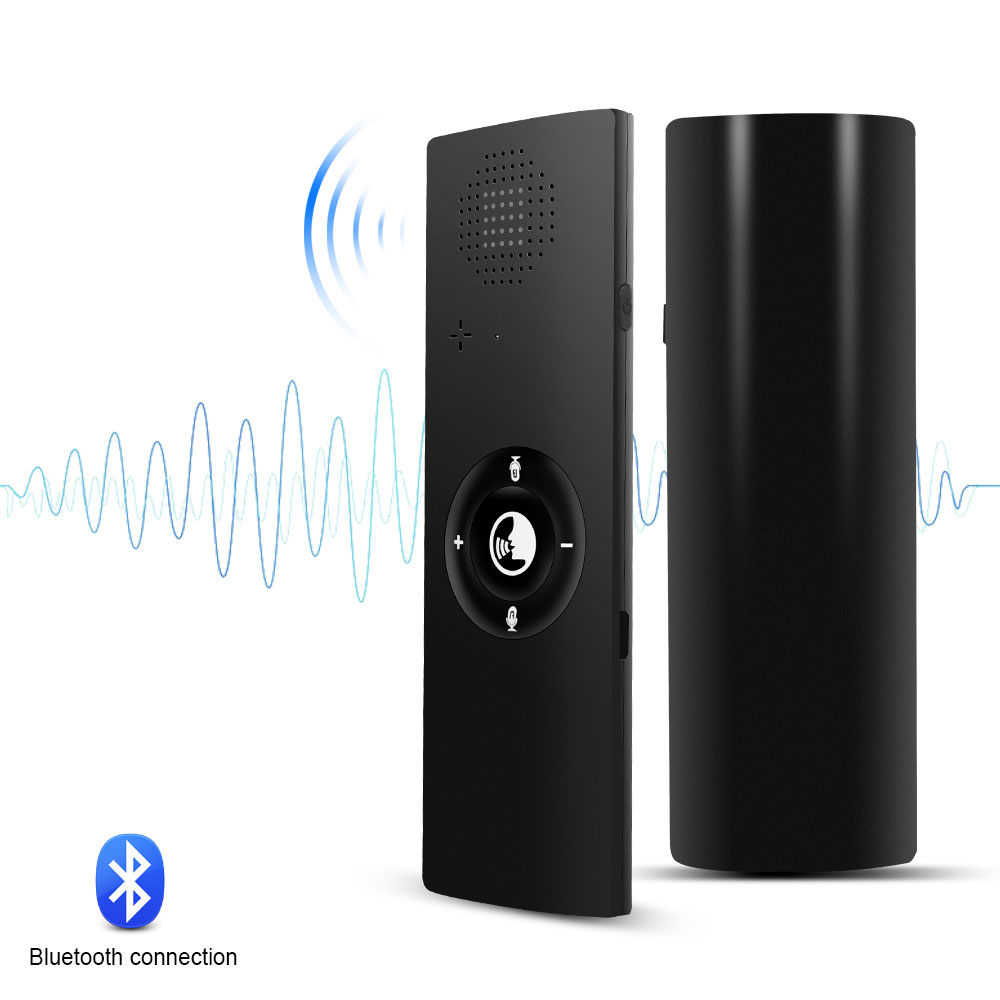 Bluetooth Photo translation Smart speech Voice T6 Translator Multi-Languages Black accurate translation and rapid response