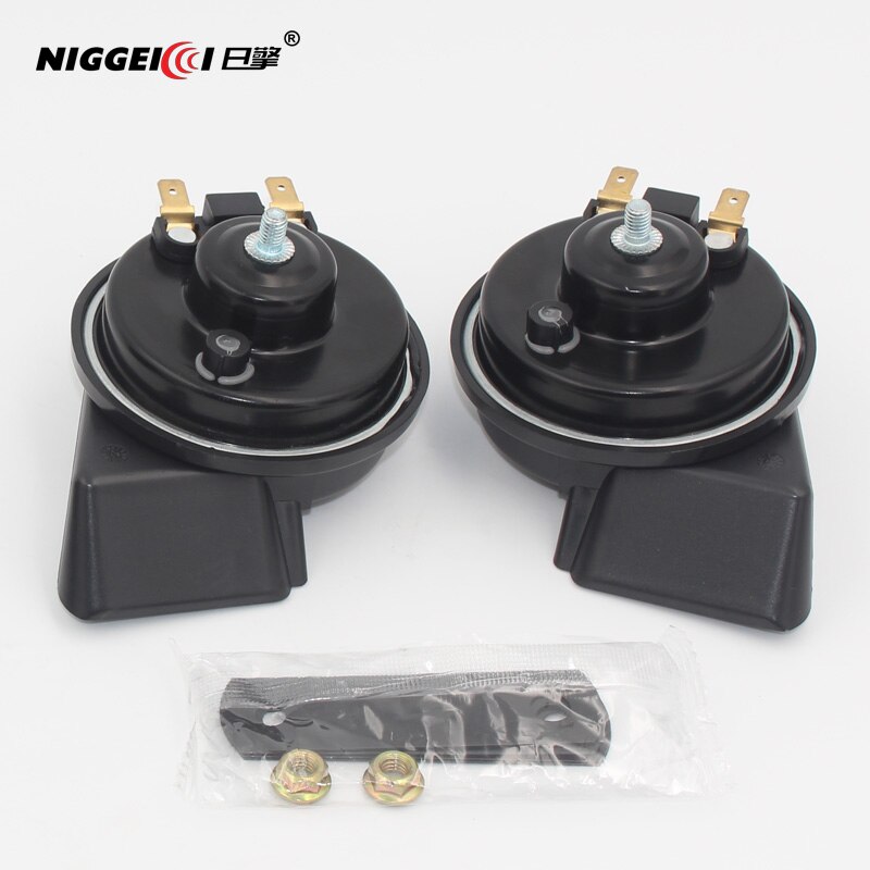 The sound of motorcycle horn is loud and bright, and the installation is convenient. 12V is greater than or equal to 105dB