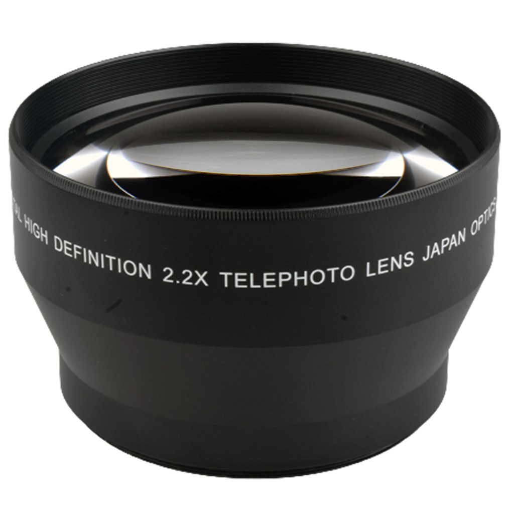 Optics 2.2x Teleconverter Lens Filter Adapter Optische Glas Telelens 67Mm Teleconverter Met Opbergtas