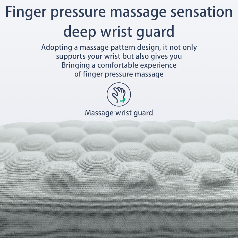 Reposamuñecas para teclado y ratón, ergonómico, para escribir en la oficina, protege el muñeca relajante, alfombrilla de ratón de espuma viscoelástica, ordenador portátil, alfombrilla para ratón