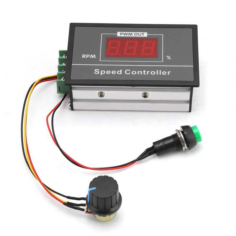 Bürstenlosen Motor Controller DC 6-60V 12V 24V 36V 48V 30A PWM DC Motor speed Controller Start Stop Schalter Motor Regler