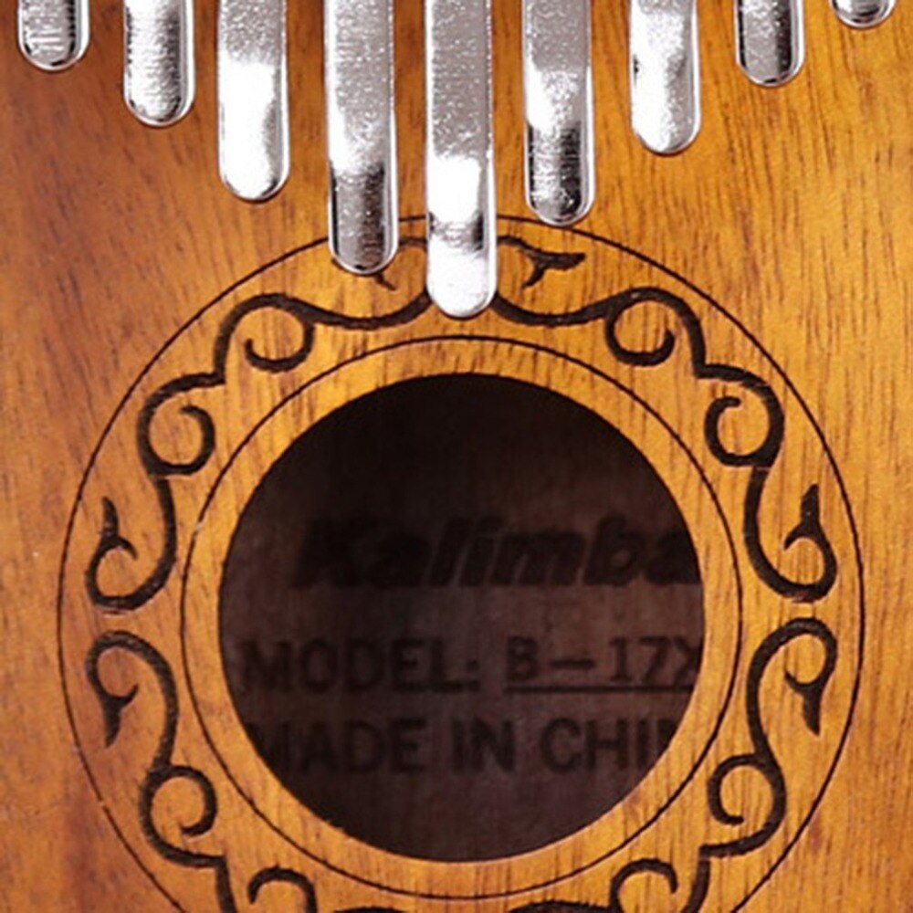 10/17 keys Kalimba African solid Mahogany Acacia Thumb Finger Piano 17 keys Solid Wood Kalimba Musical Instrument