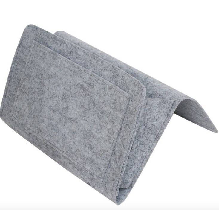 Bedside Storage Organizer Bedside Hanging Pocket for Organizing Magazine Phone Small Things Space Saving bed package: 001