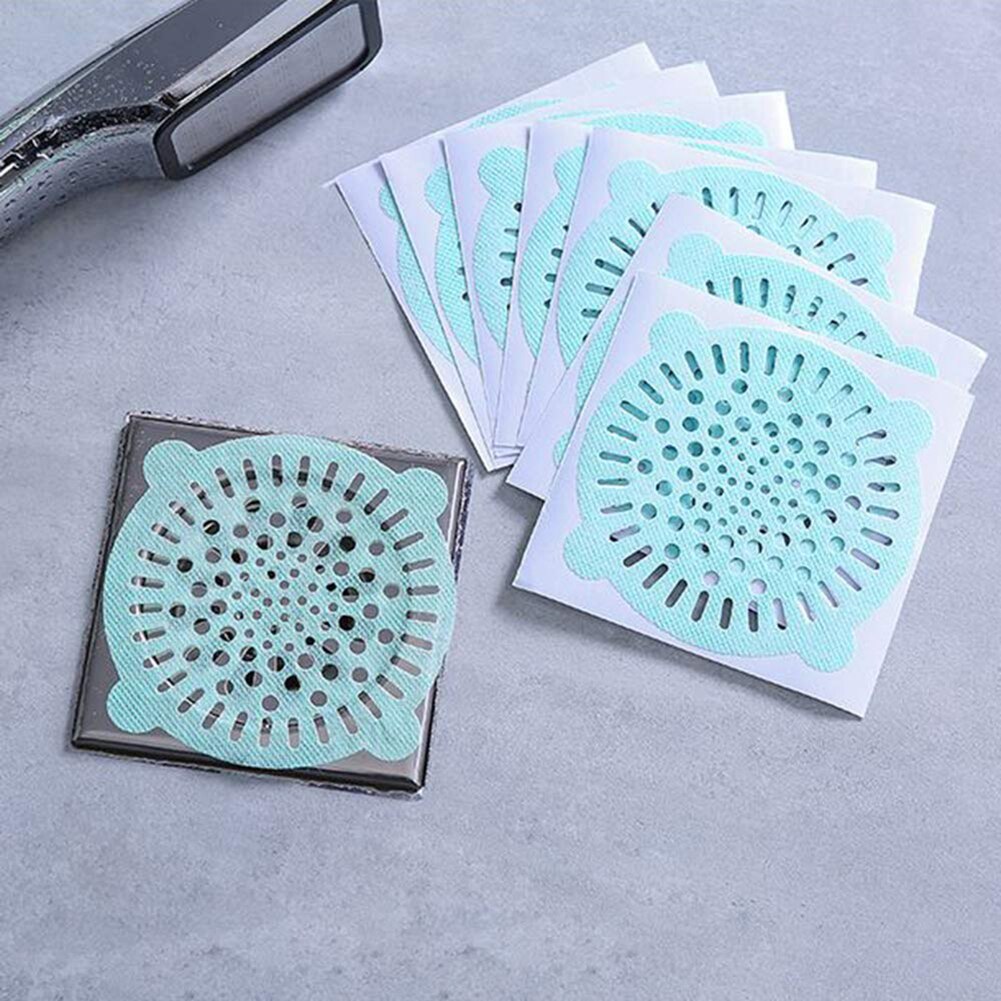 10 Uds. De cocina, baño, ducha, drenaje, trampa para el pelo, extractor de fregadero, uso del colador antes de secar el lugar donde desea poner.