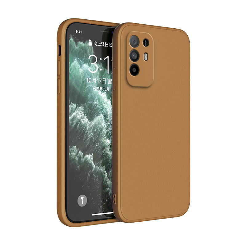 Originele Soft Case voor OPPO A94 A95 5G Coque Camera Bescherming Dunne Vierkante Vloeibare Siliconen Luxe Klassieke Schokbestendige Cover Funda