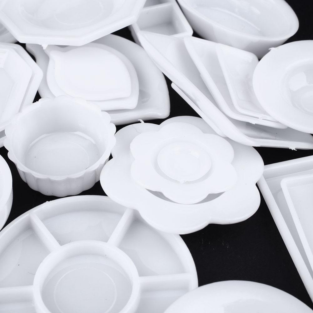 33 teil/satz Küche Acryl Mini Geschirr Miniaturen Tasse Erzähler Erzähler Dekor Spielzeug für freundlicher Mädchen für freundlicher Puppe Zubehör