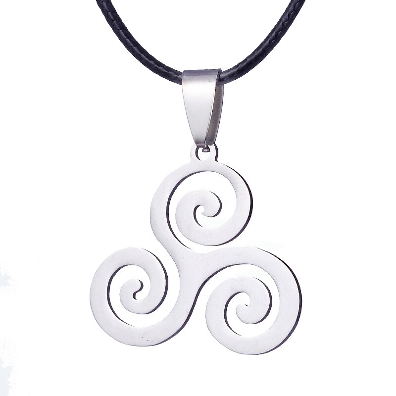 Charm Teen Wolf Triskele Ketting Triskelion Ketting Allison Argent Rvs Ketting: Triskele