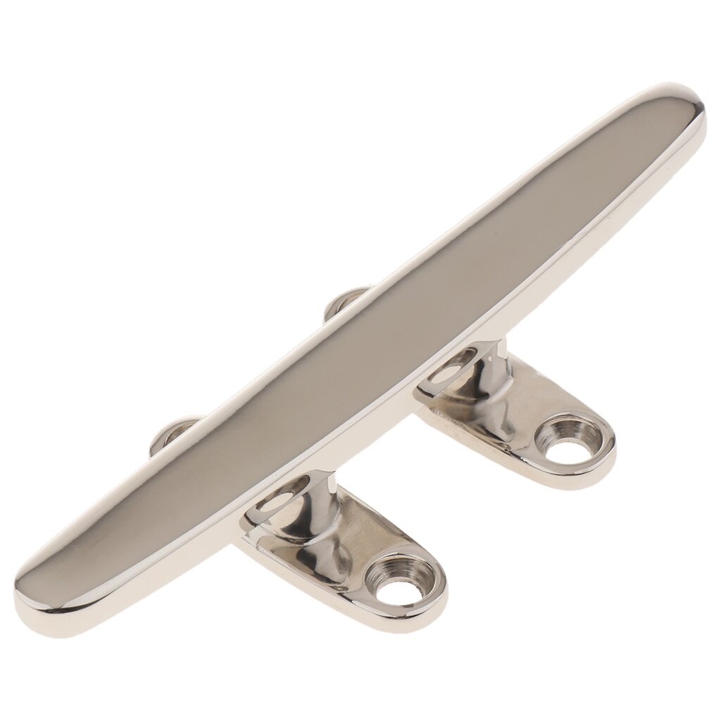 Åben base klampe  - 6 tommer marinebåd klampe rustfri stål pullert