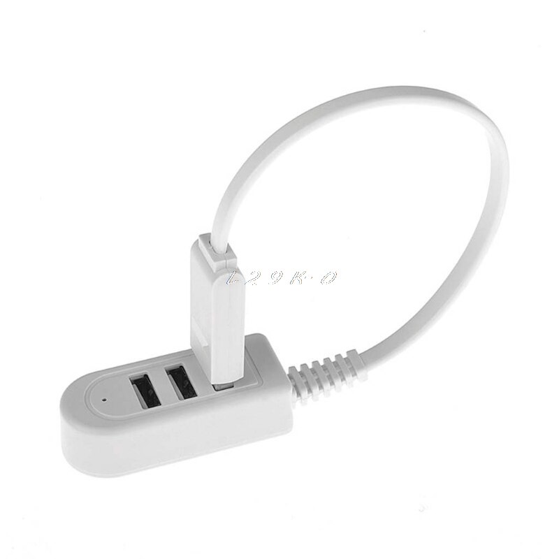 Office USB Gadget High Speed 3 Ports USB 2.0 Hub Extension Splitter for Laptop PC Computer Charger