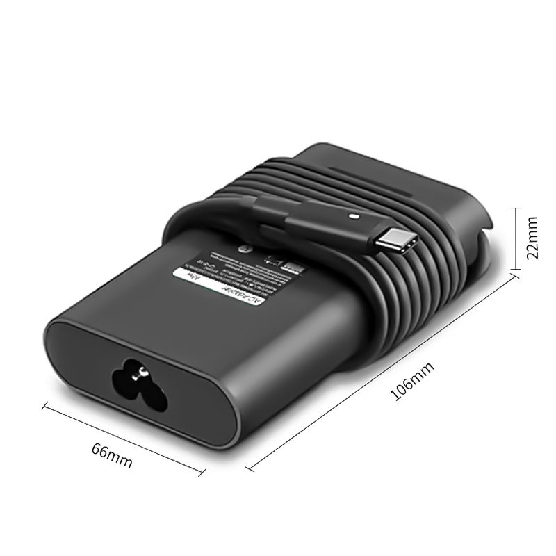 65w usb-c tyyppi -c 20v 3.25a verkkolaite kannettavan tietokoneen laturi dell xps 12 xps 13 9350 9250 9360 7370 ha65 nm 170 la65 nm 170: Valkoinen
