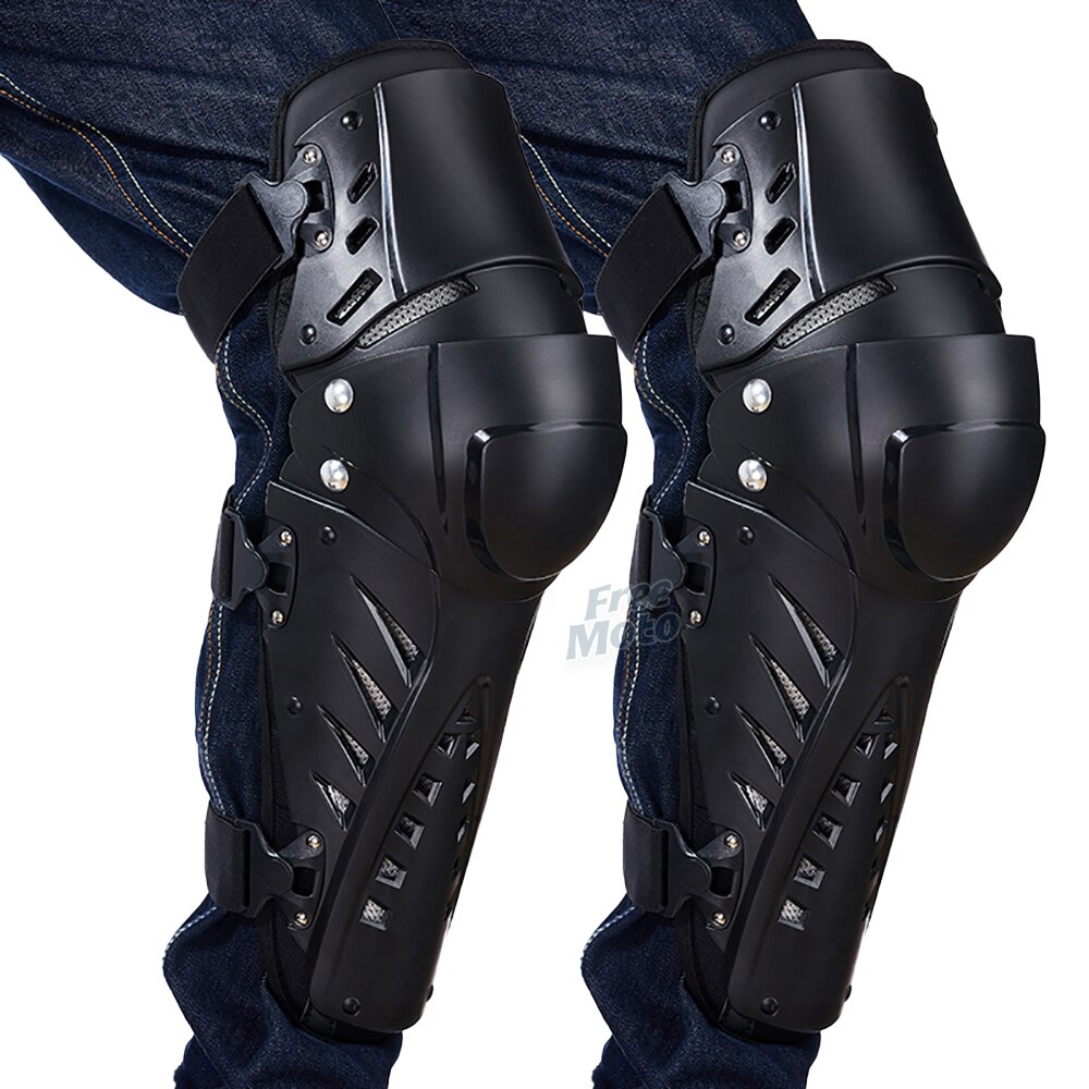 2 Paia Ginocchiere Sportive Elastiche - Morbide E Confortevoli - Nero E Grigio - 3