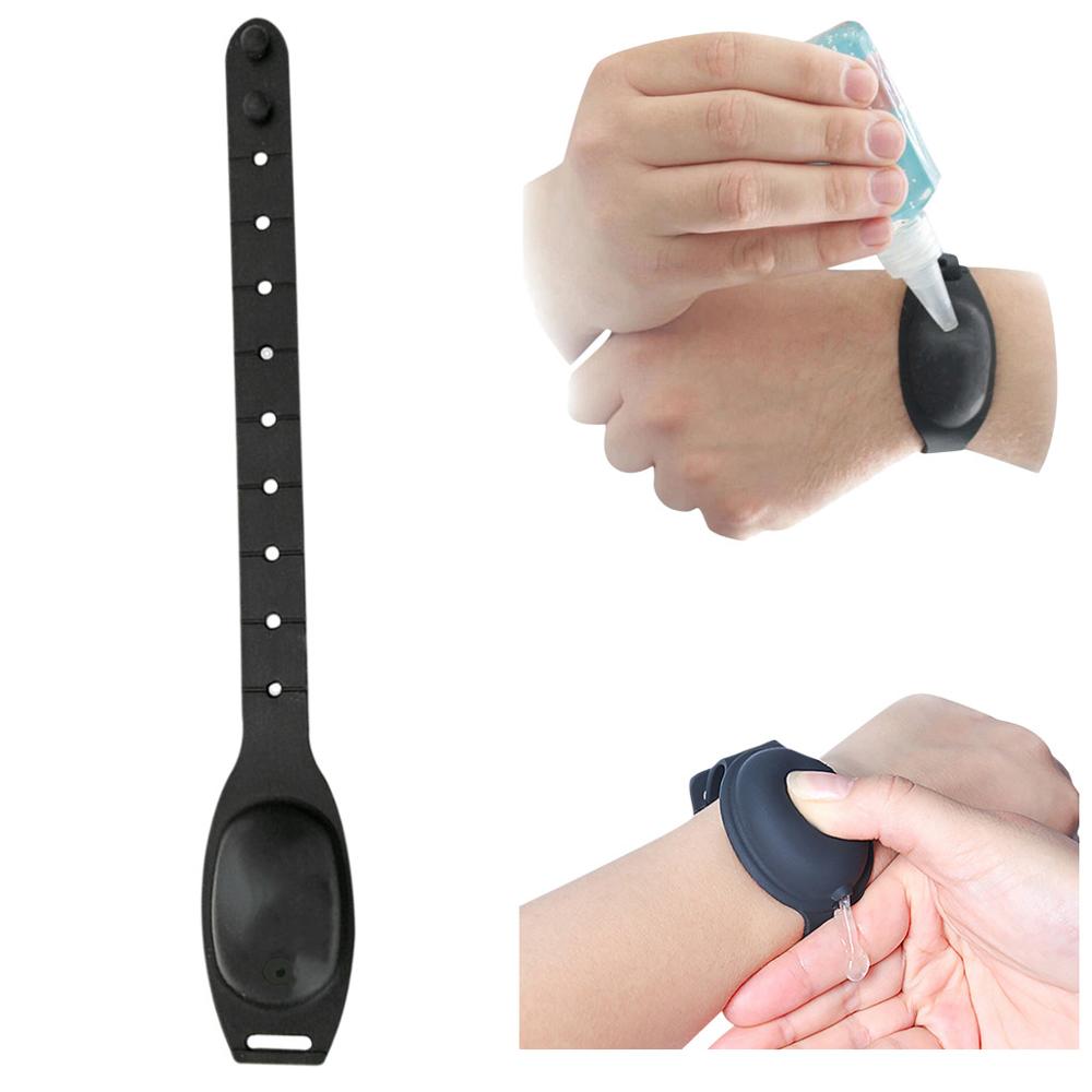 1/3PC Outdoor Adult Kid Liquid Wristband Hand Dispenser Handwash Gel With Whole Sanitizing Dispenser Bracelet Hand Bracelet